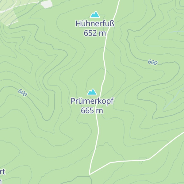 Map of Prümerkopf