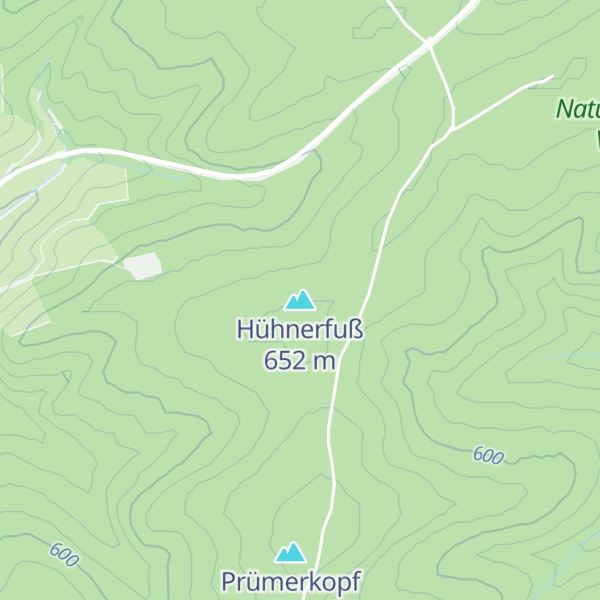 Map of Hühnerfuß