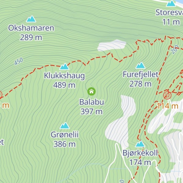 Map of Balabu