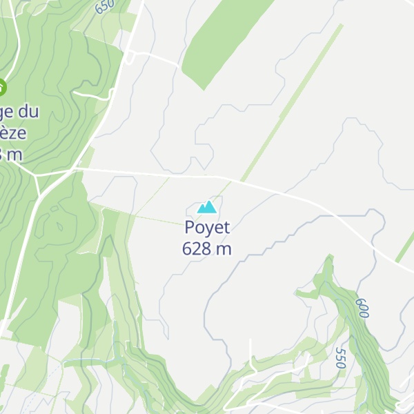 Map of Poyet