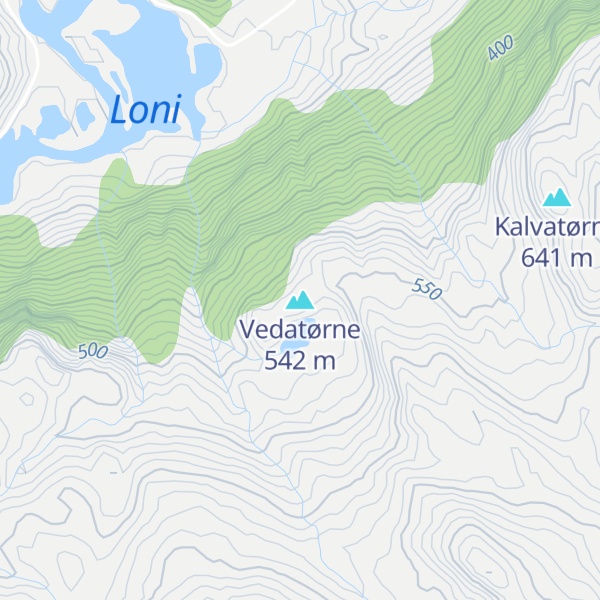 Map of Vedatørne