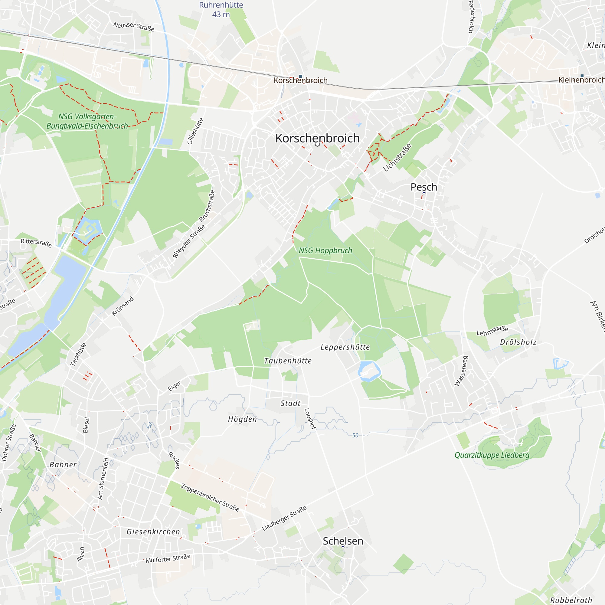 Fuchshütte map