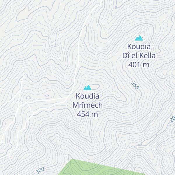 Map of Koudia Mrîmech