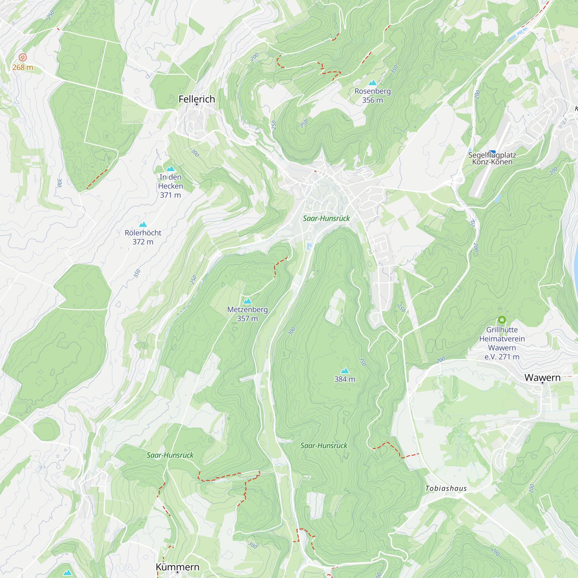Talbachhütte map
