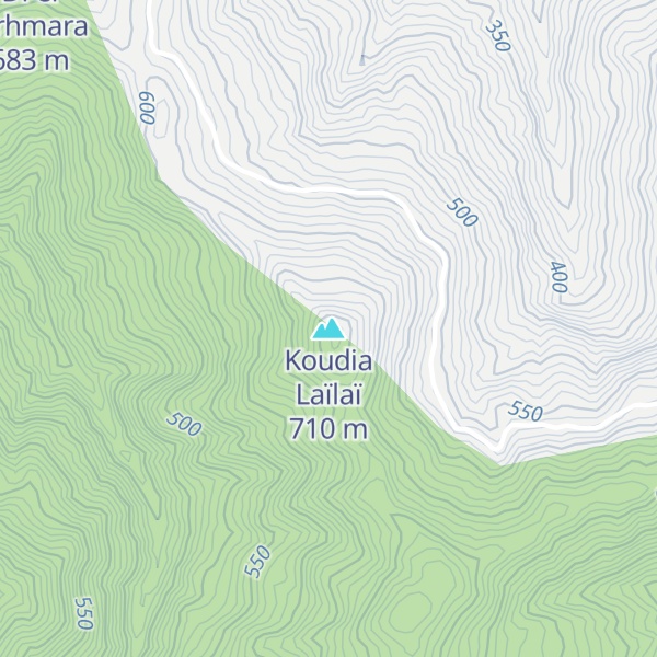 Map of Koudia Laïlaï