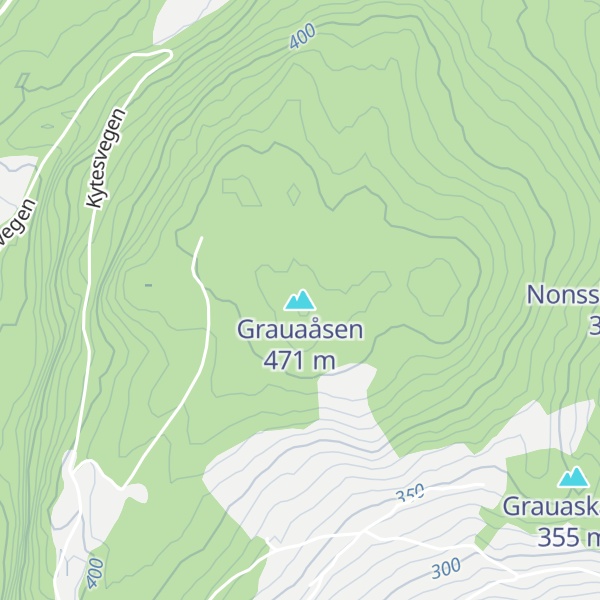 Map of Grauaåsen