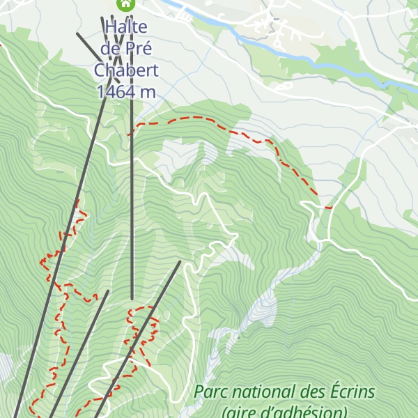 Map of Le Peyra Juana