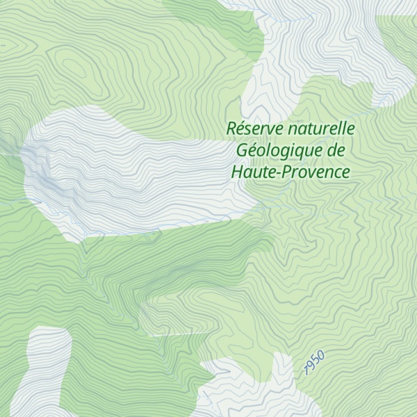 Map of Cabane Basse de Vachière