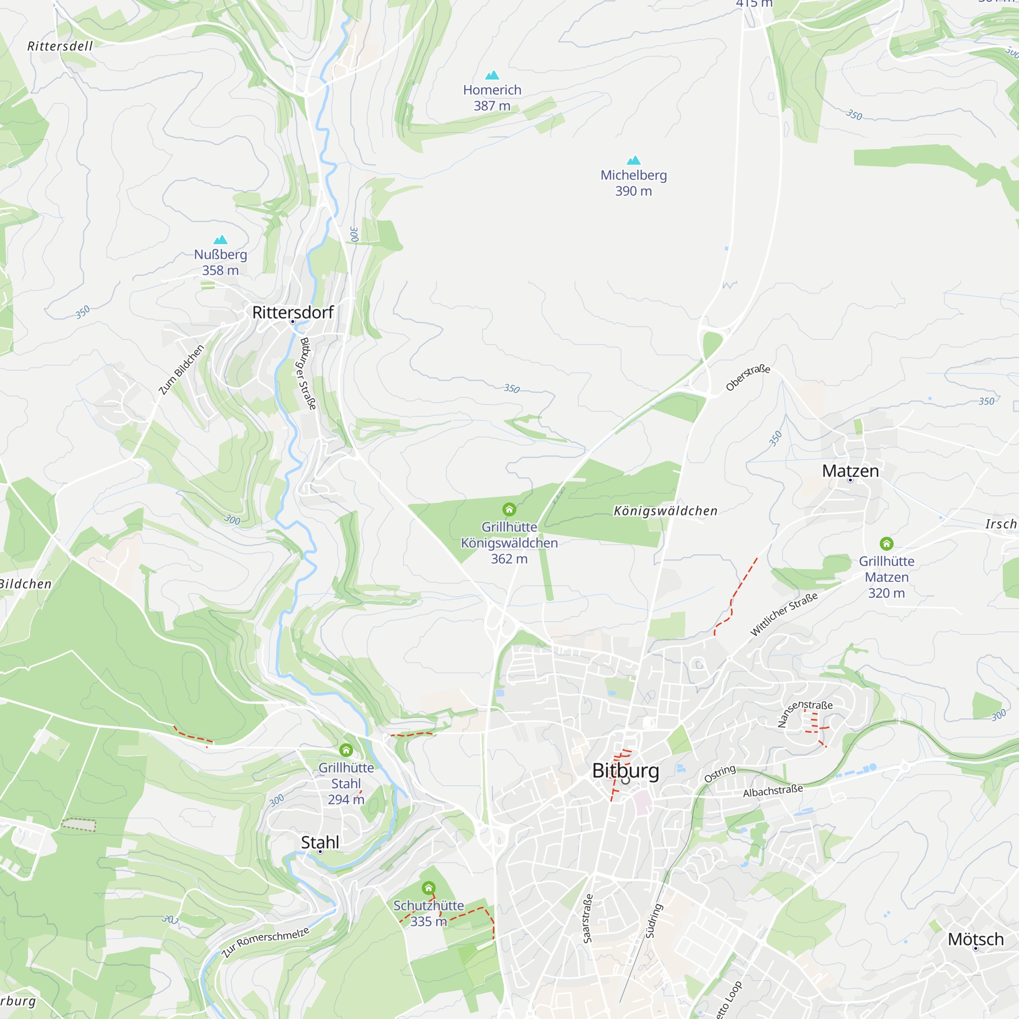 Grillhütte Königswäldchen map