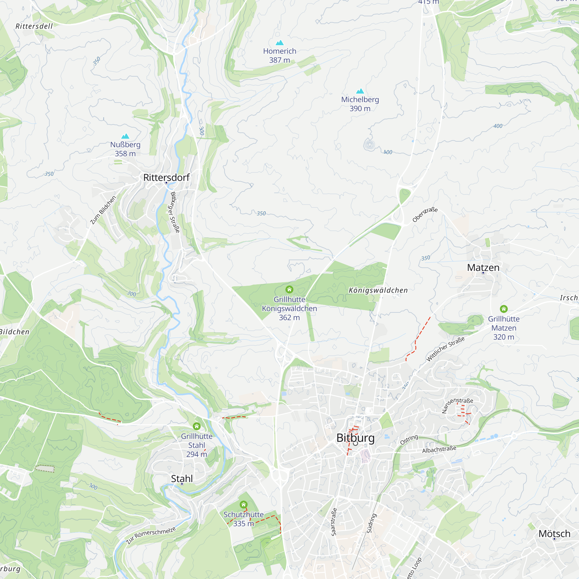 Grillhütte Königswäldchen map