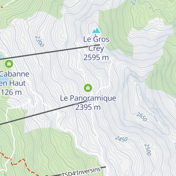 Map of Le Panoramique