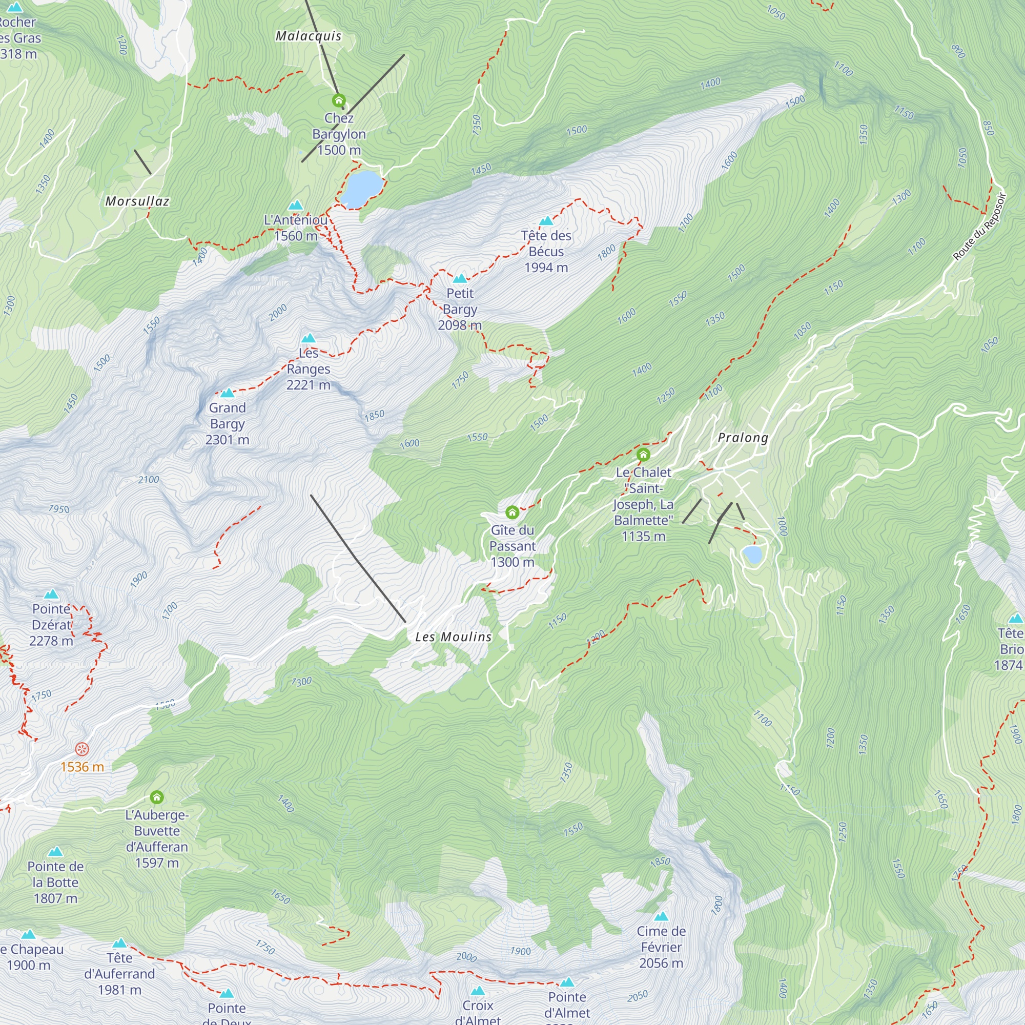 Gîte du Passant map
