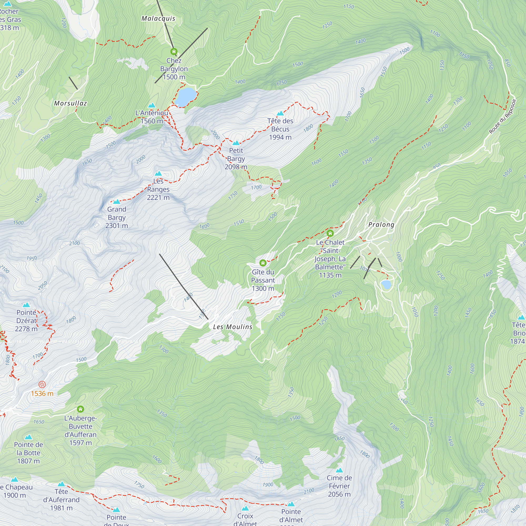Gîte du Passant map