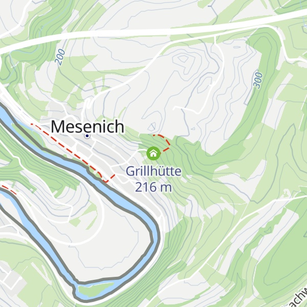 Map of Grillhütte