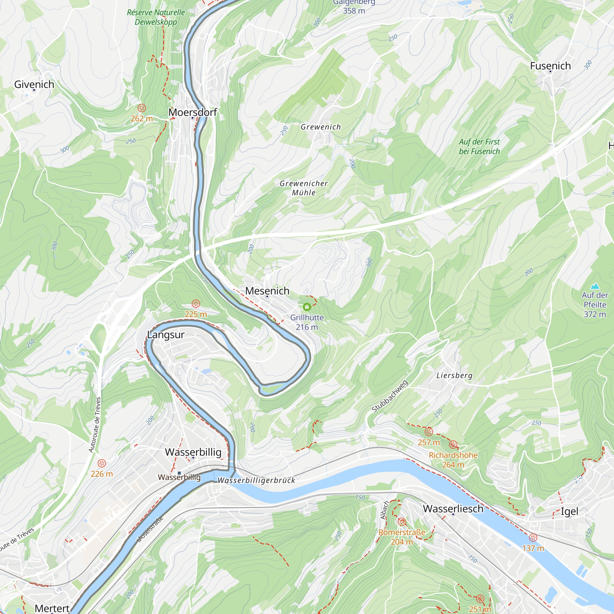 Grillhütte map