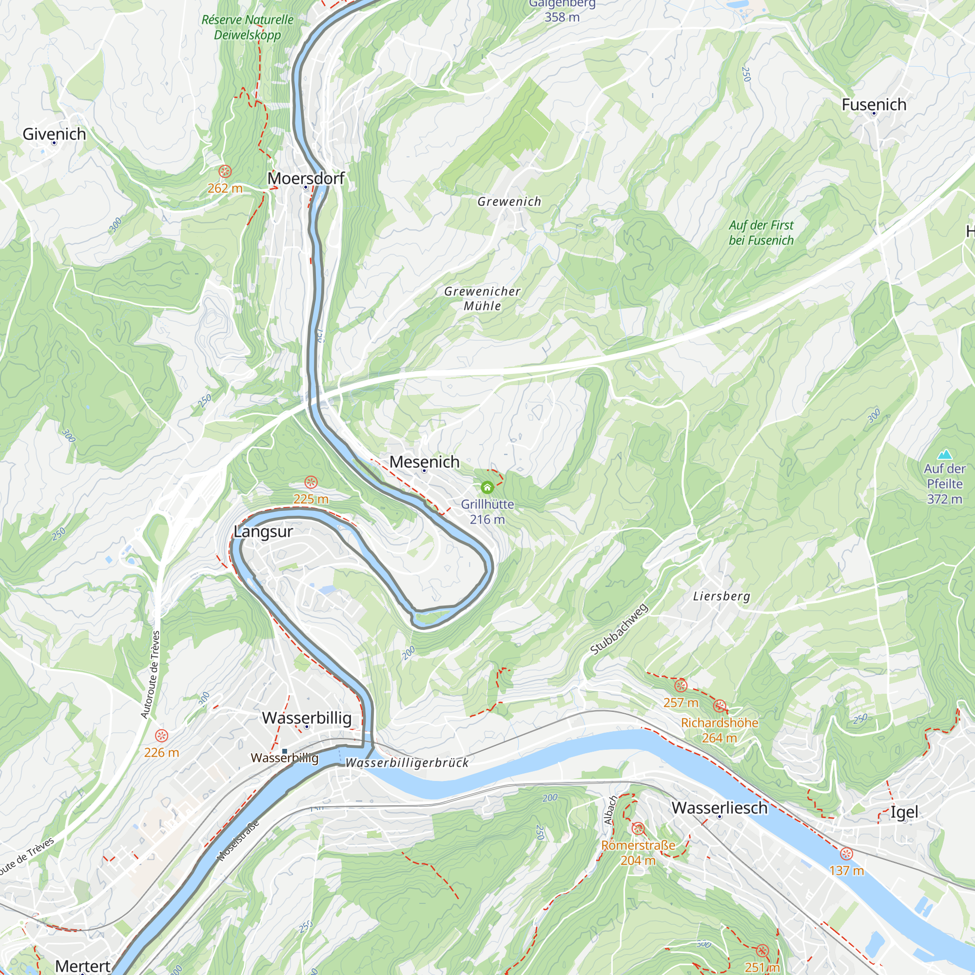 Grillhütte map