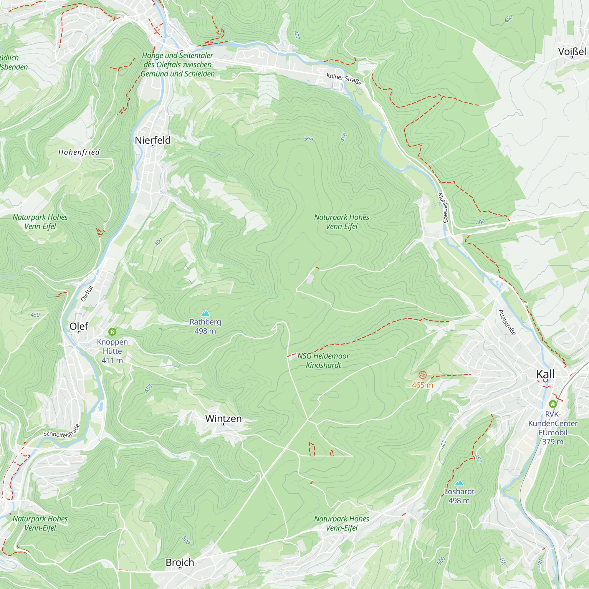 Wackerberghütte map