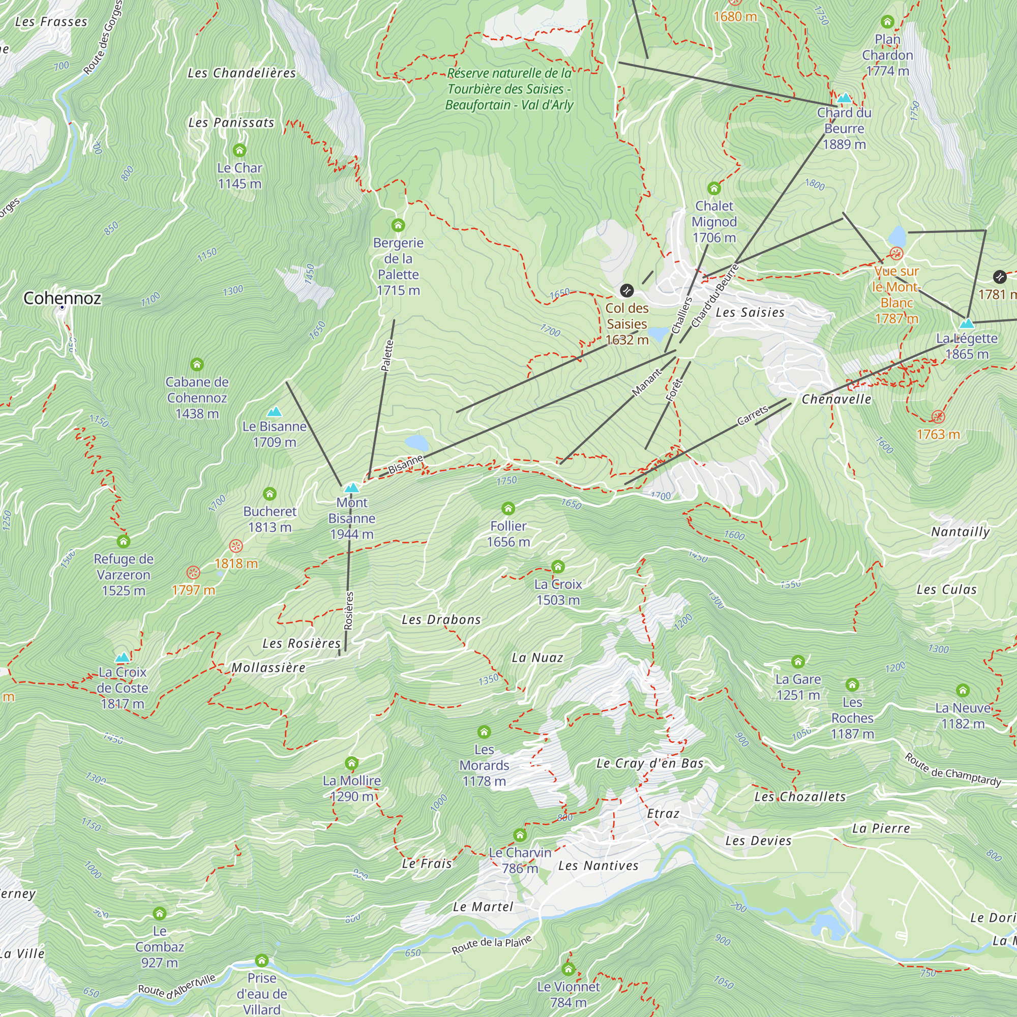 Follier map