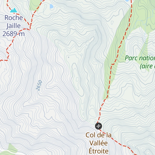 Map of Mont du Chat