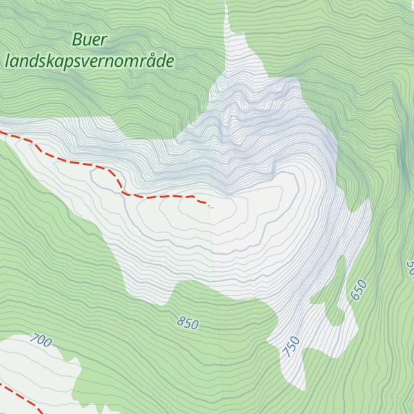 Map of Jordalsnuten