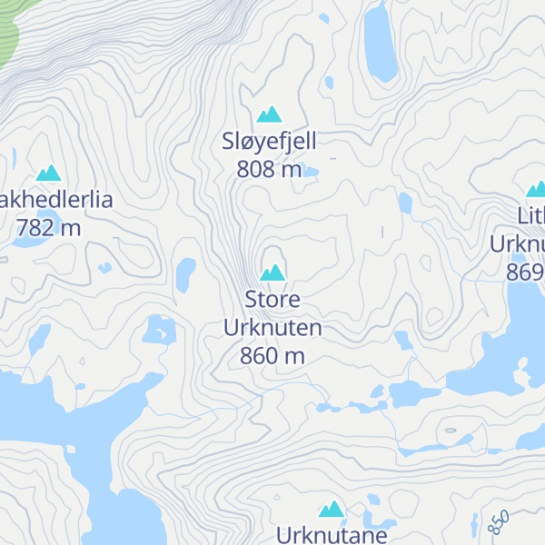 Map of Store Urknuten