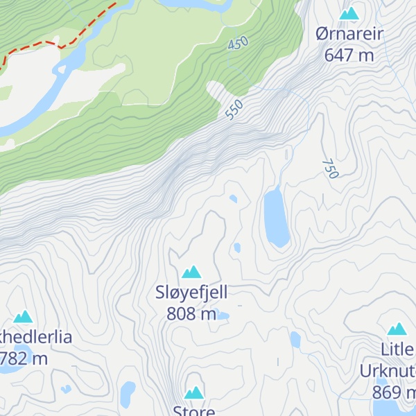 Map of Sløyeto