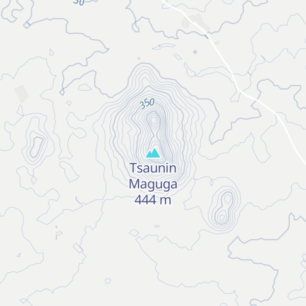 Map of Tsaunin Maguga