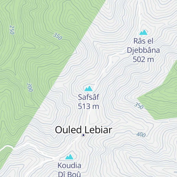 Map of Safsâf