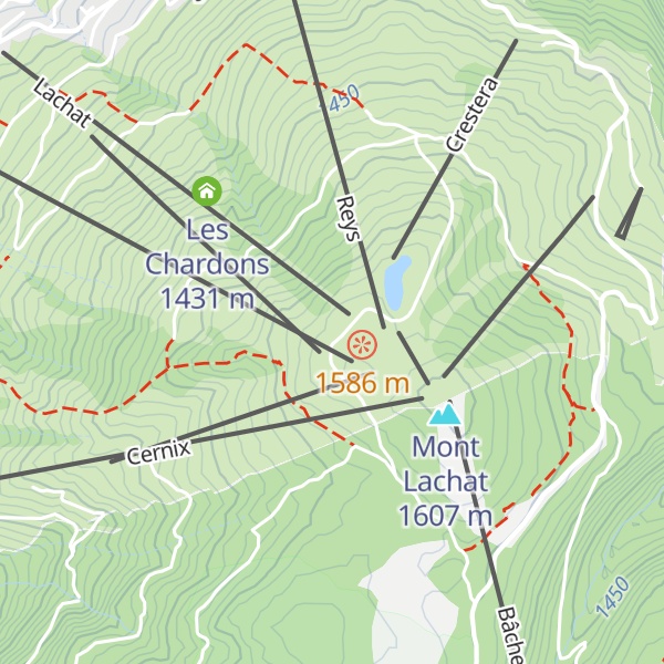 Map of Au Poste de Secours