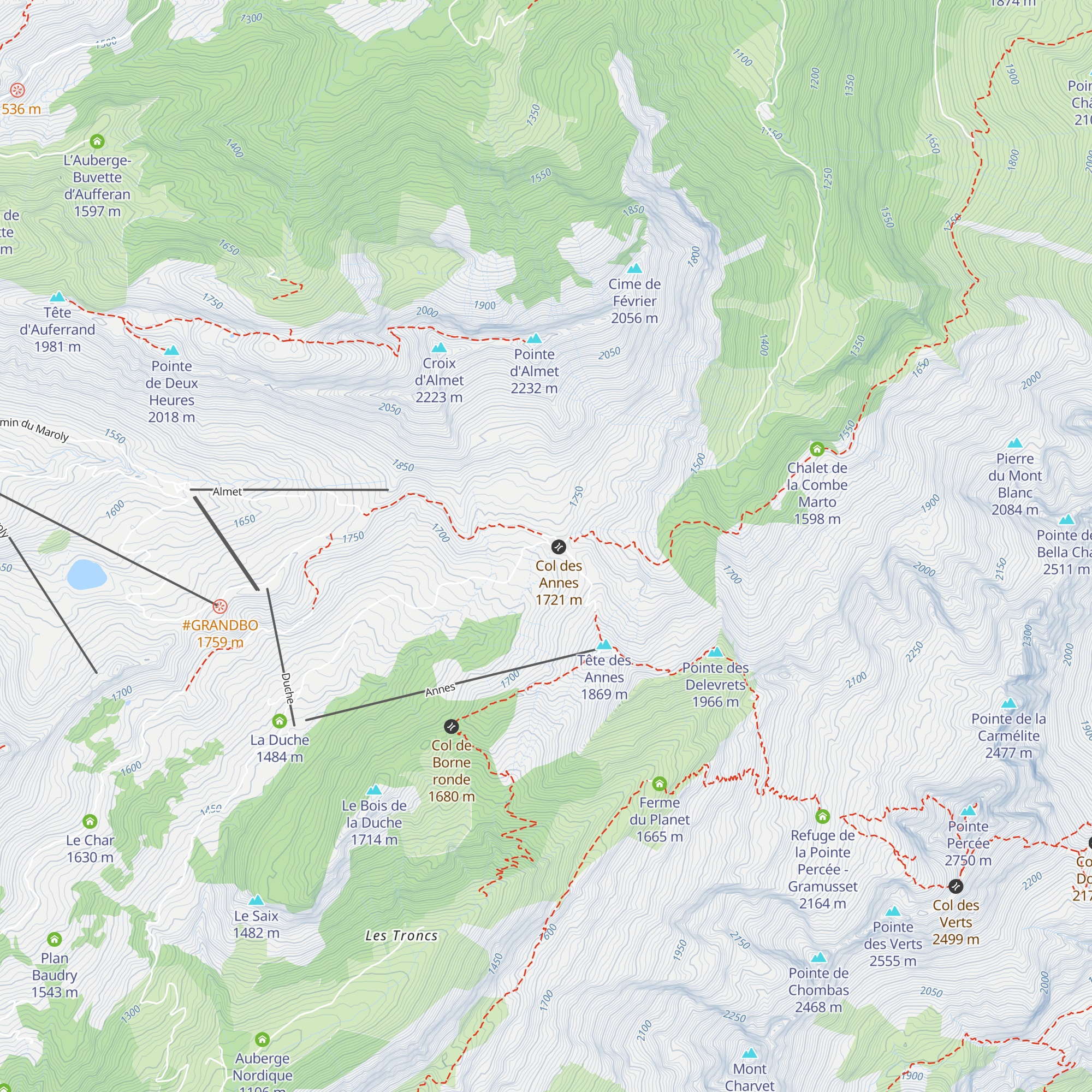 La Cheminée map