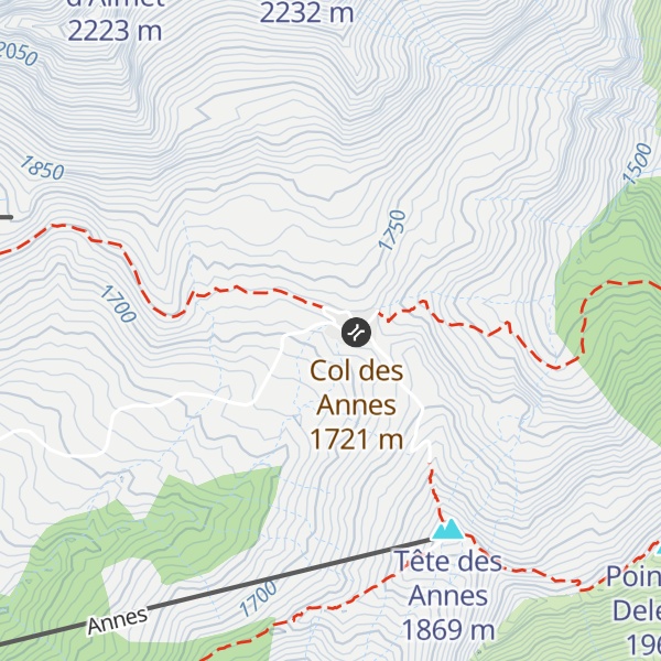Map of La Cheminée