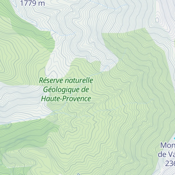 Map of Cabane de Vachière