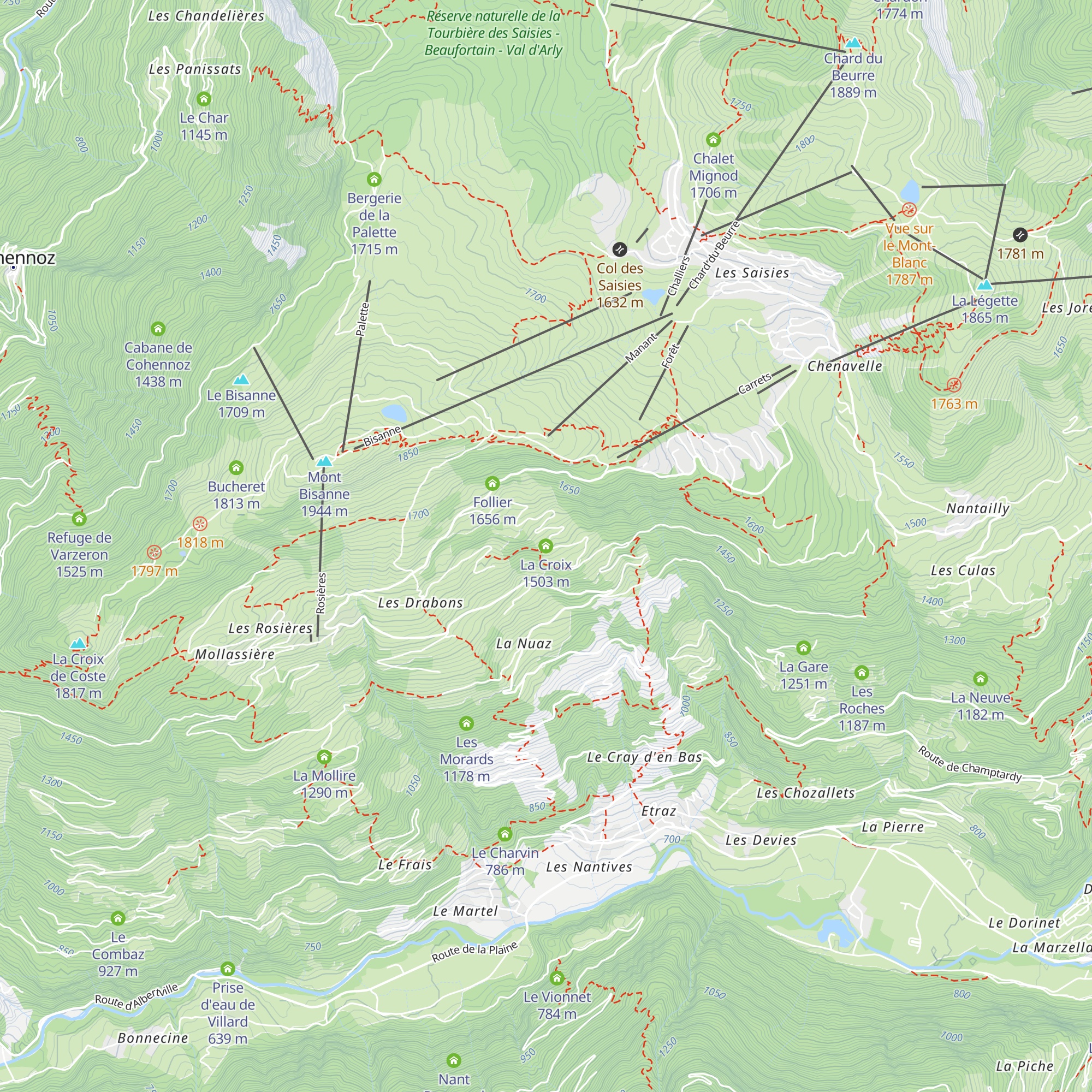 La Croix map