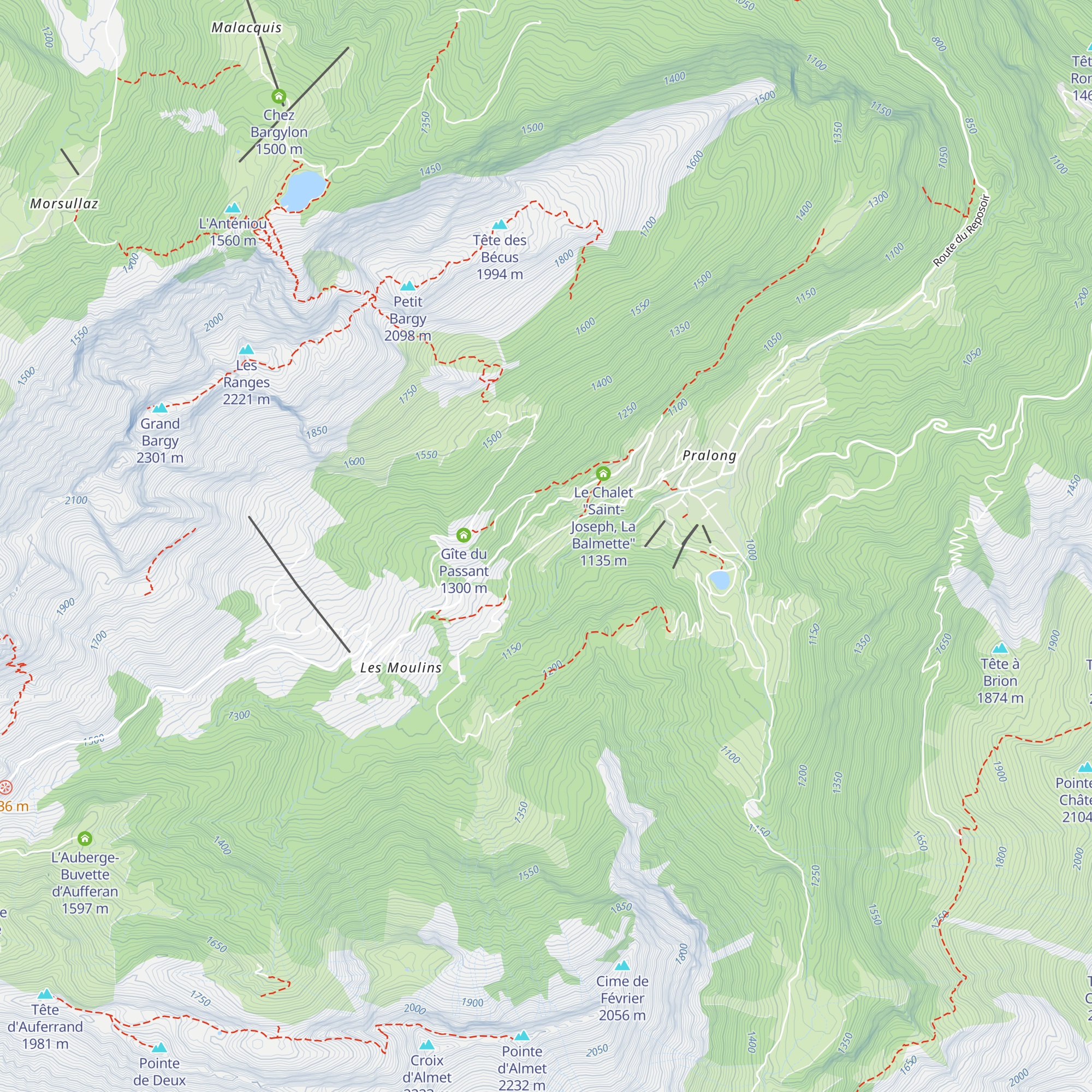 Ferme Vallée de Béol map