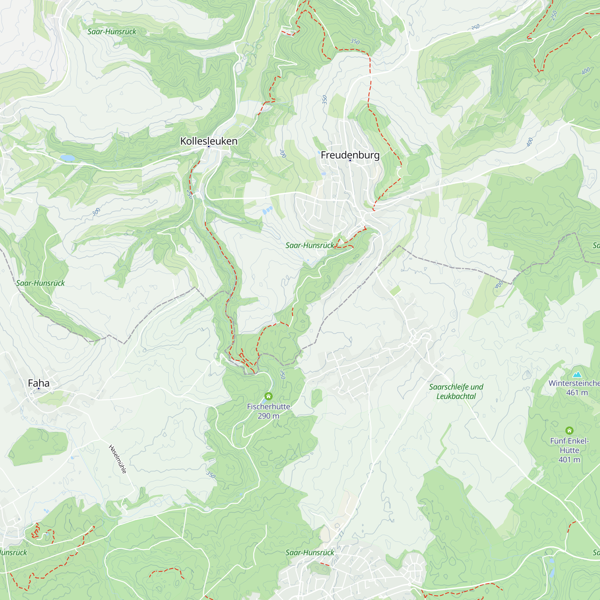 Grillhütte Freudenburg map