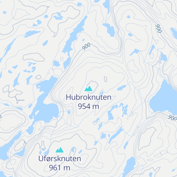 Map of Hubroknuten