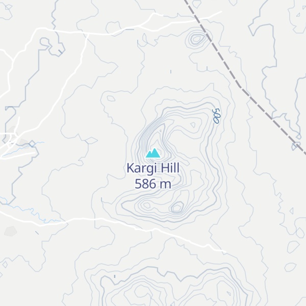 Map of Kargi Hill