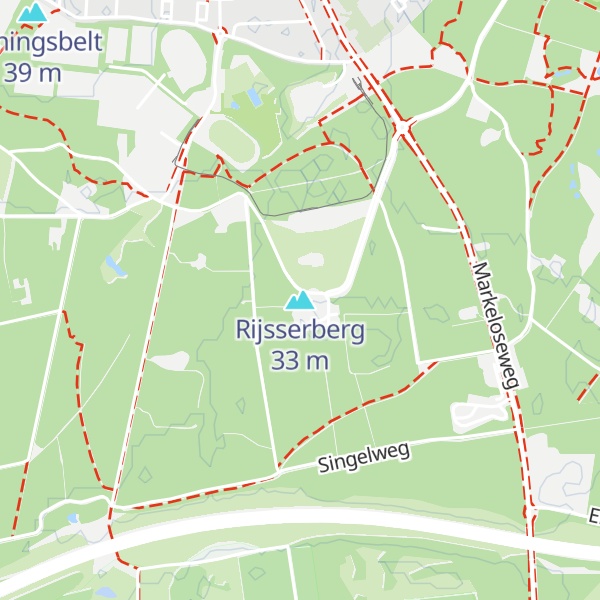 Map of Rijsserberg