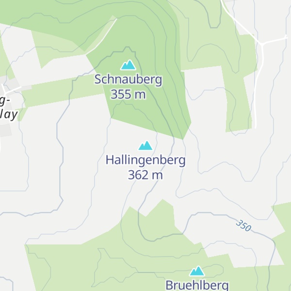 Map of Hallingenberg