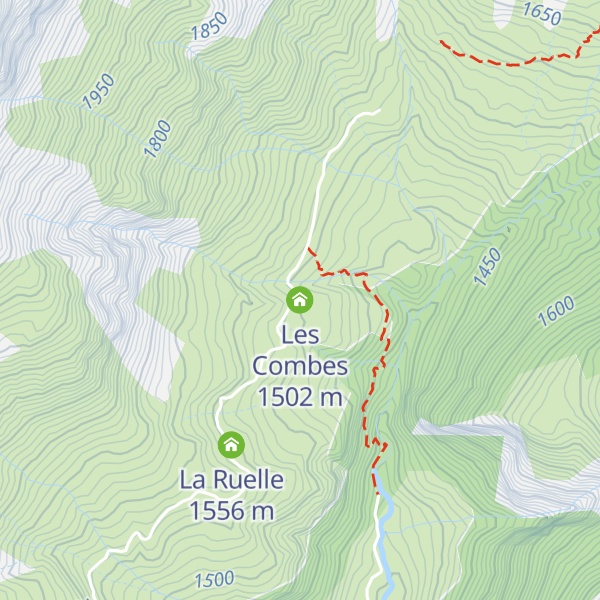 Map of Les Combes