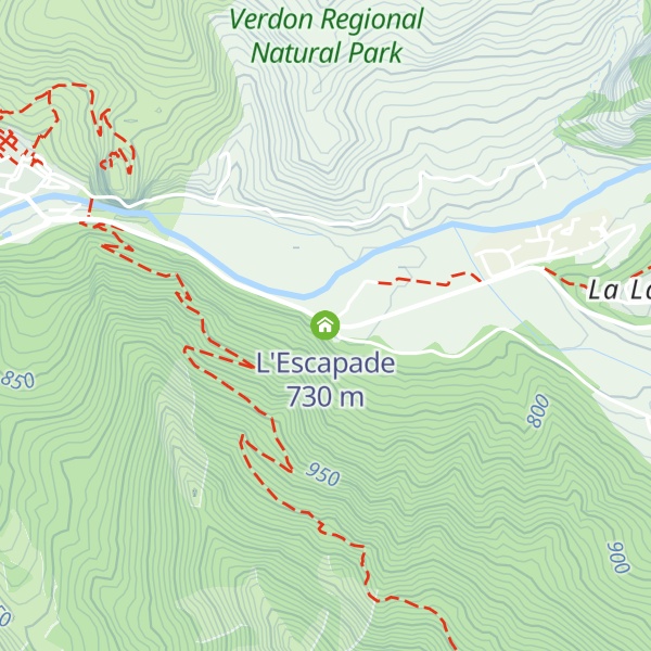 Map of L'Escapade