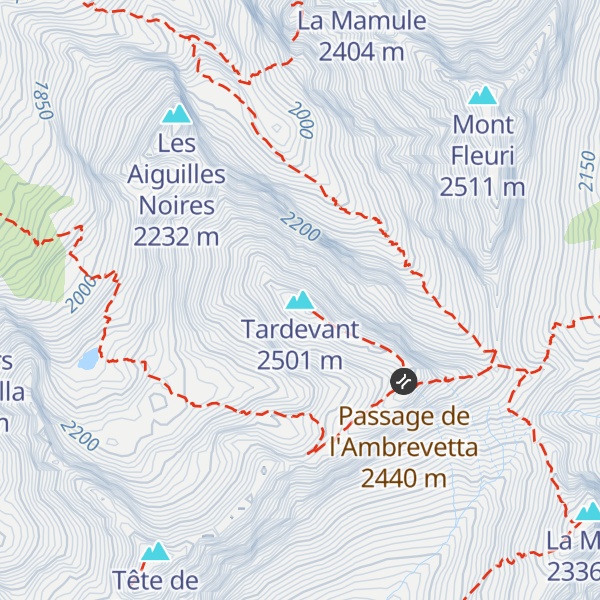 Map of Tardevant