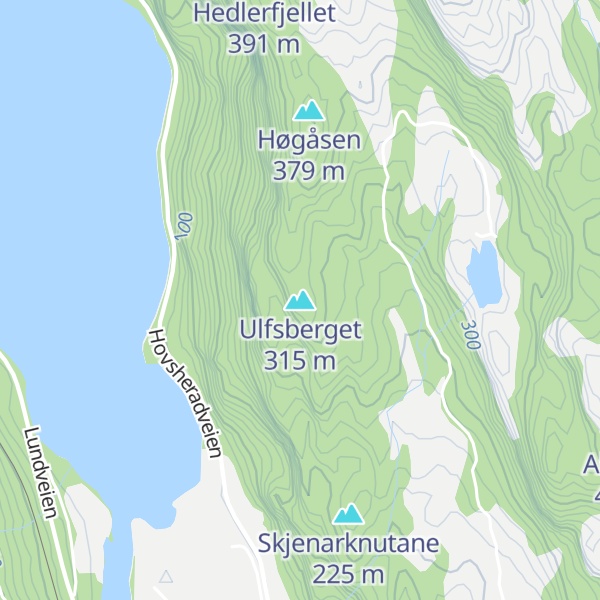 Map of Ulfsberget