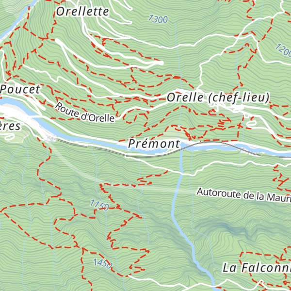 Map of Hangar municipal à sel de Prémont