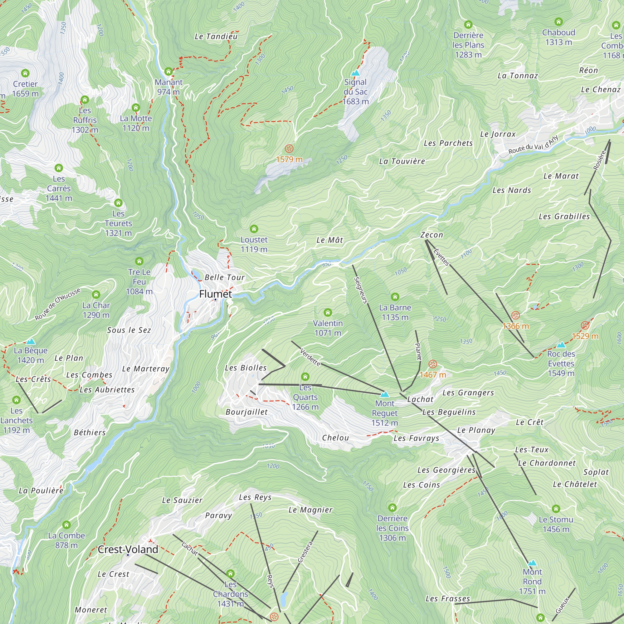 Maison Neuve map