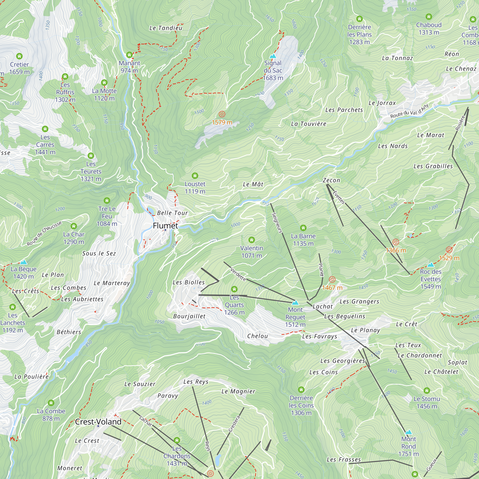 Maison Neuve map