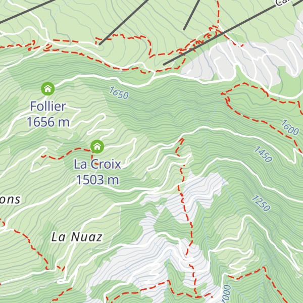 Map of La Lanche