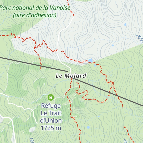 Map of Le Chardon Bleu