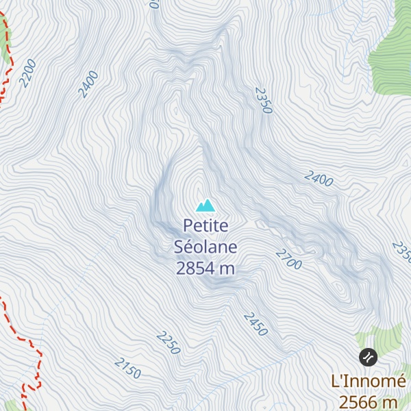 Map of Petite Séolane