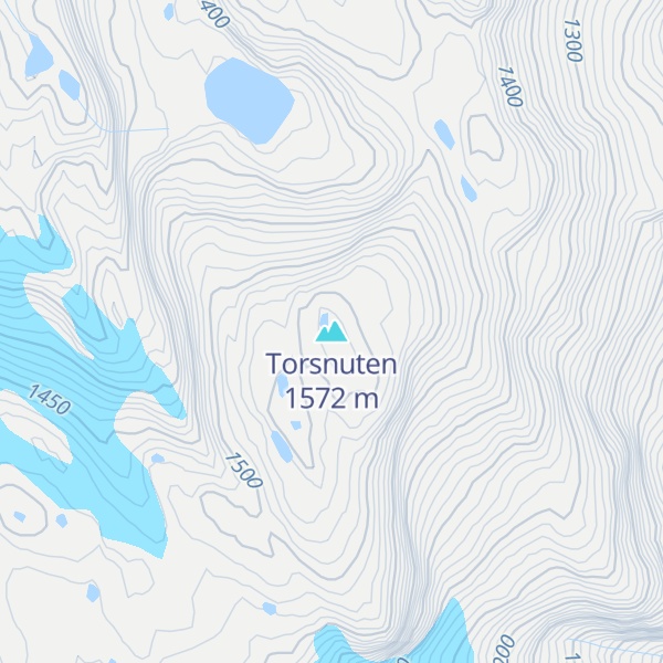 Map of Torsnuten